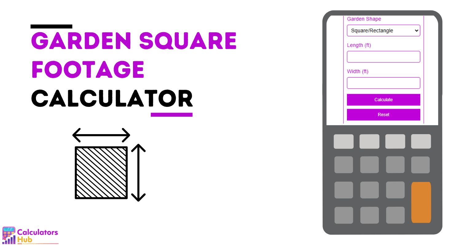 Garden Square Footage Calculator