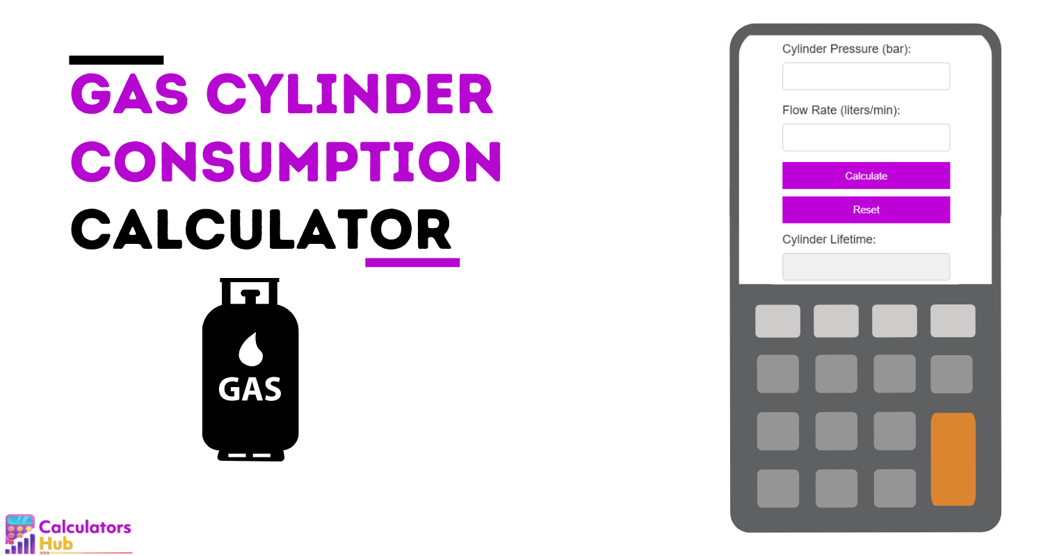 Gas Cylinder Consumption Calculator