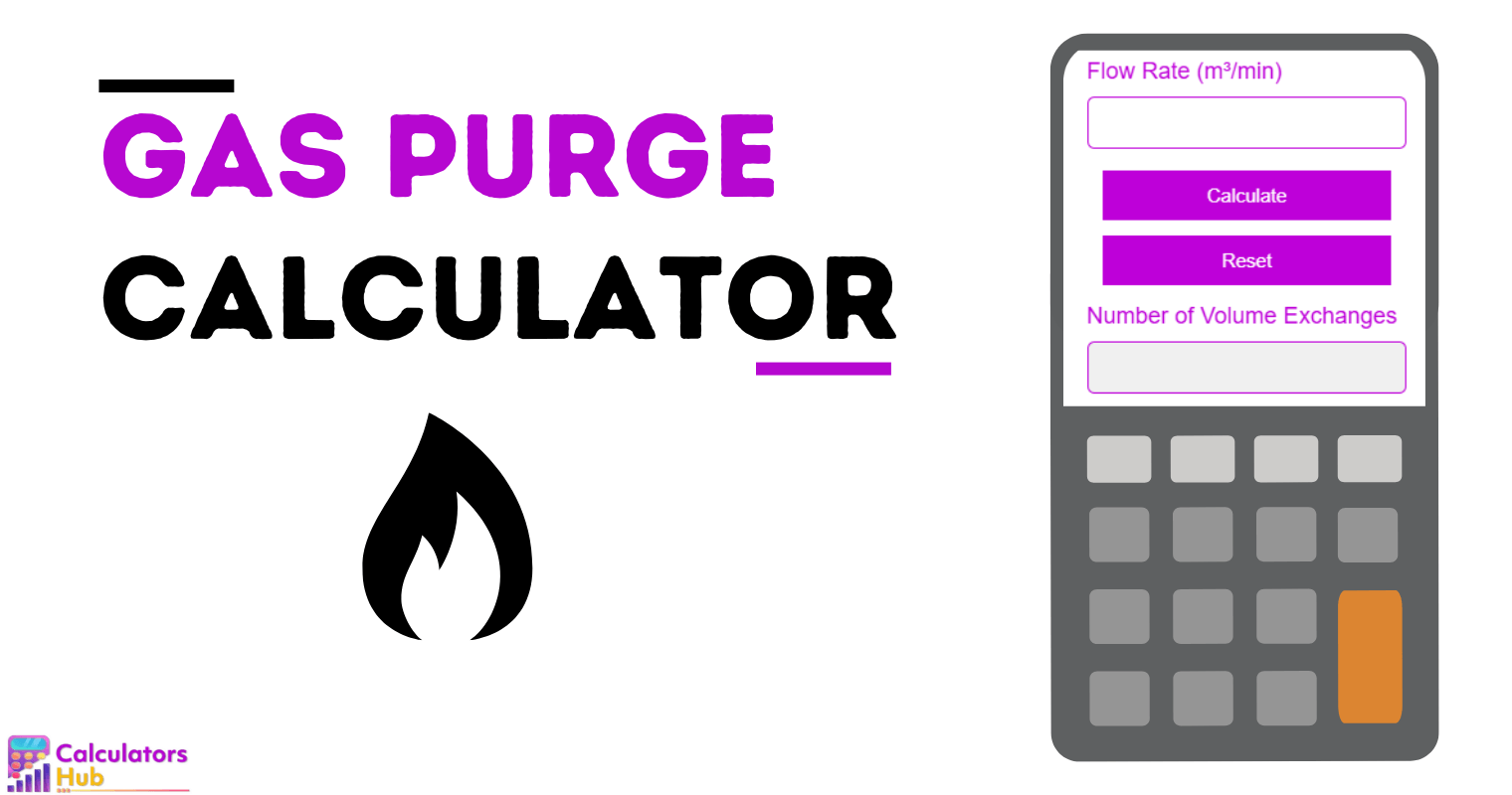 Gas Purge Calculator