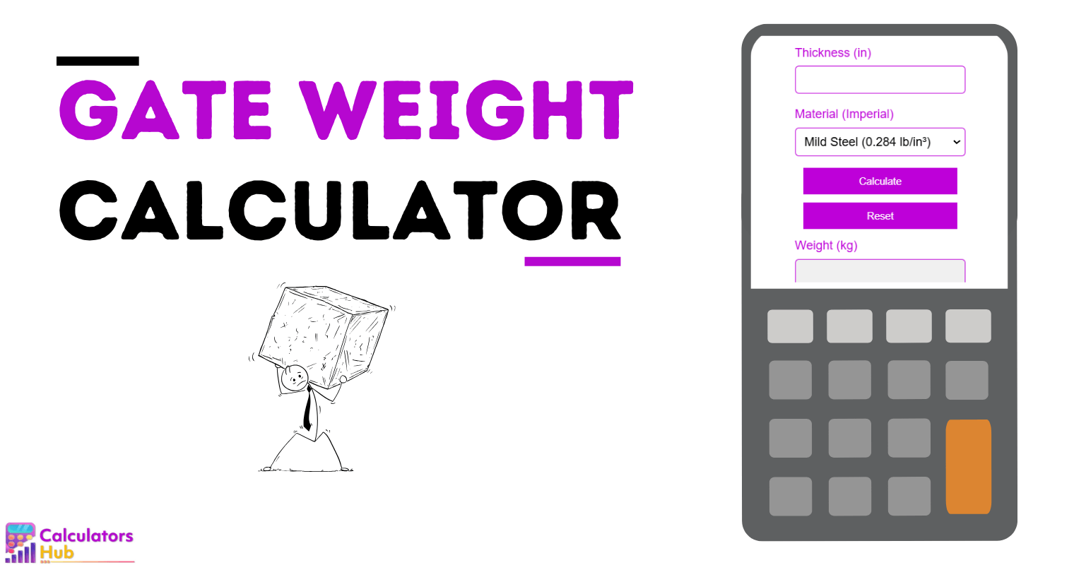 Gate Weight Calculator