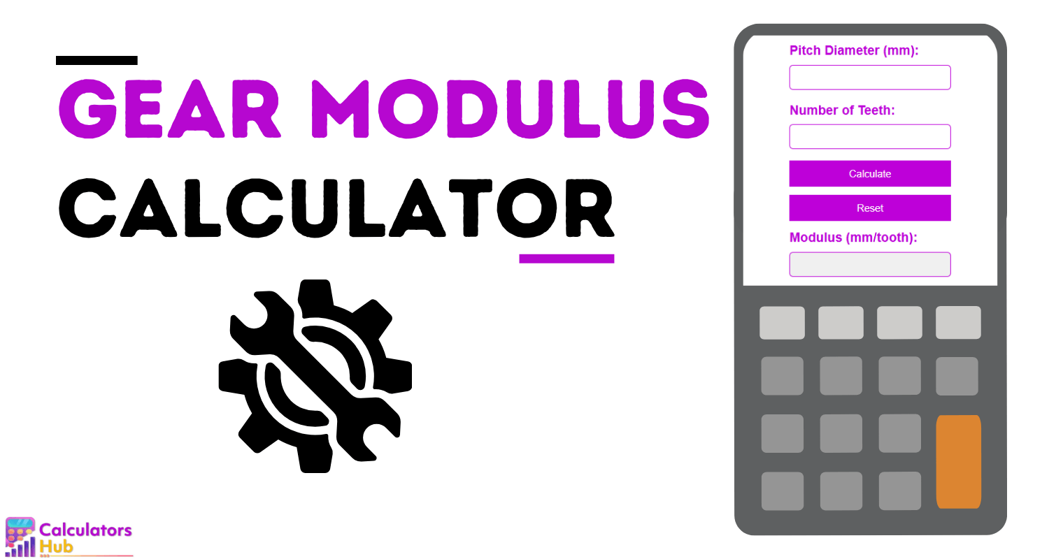 Gear Modulus Calculator