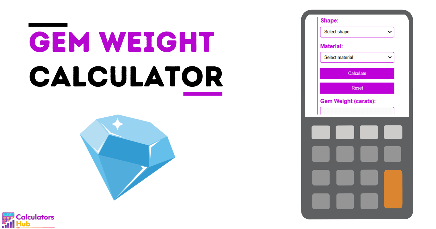 Gem Weight Calculator