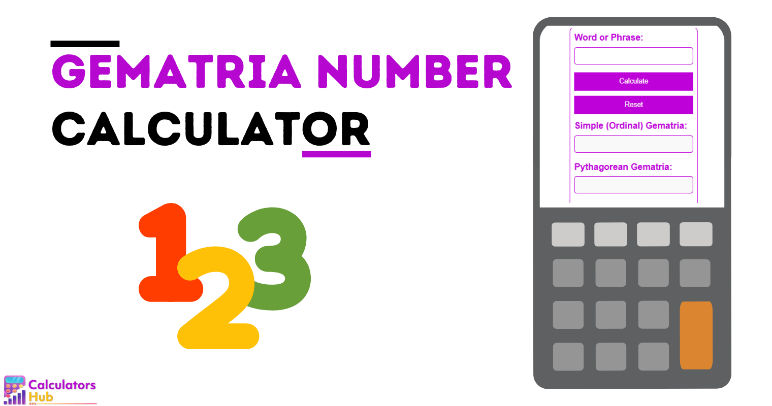 Gematria Number Calculator