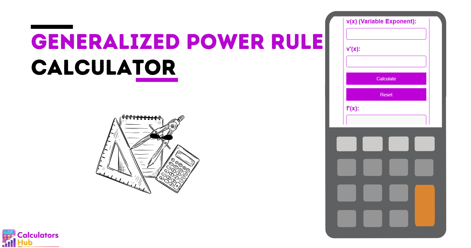 Generalized Power Rule Calculator