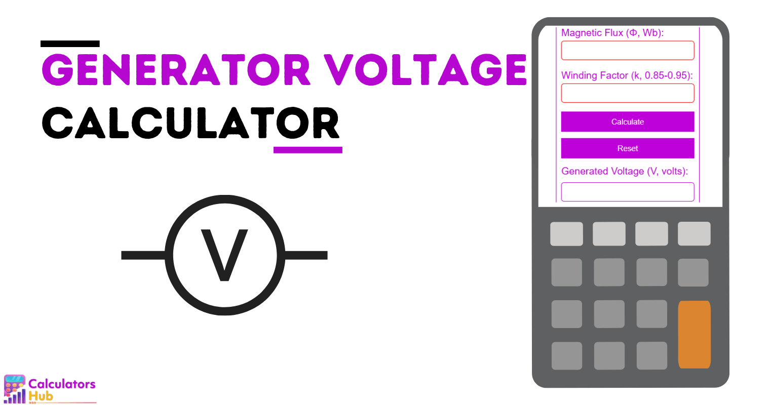 Generator Voltage Calculator