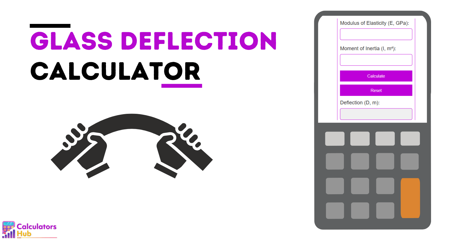 Glass Deflection Calculator