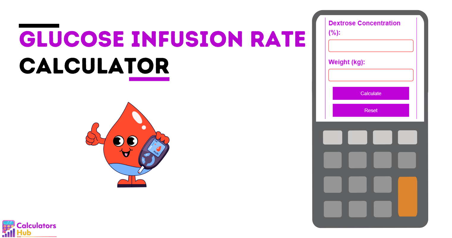 Glucose Infusion Rate Calculator