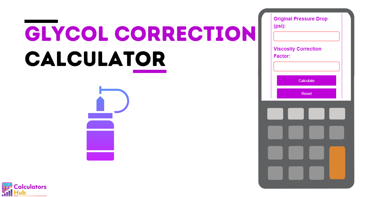 Glycol Correction Calculator