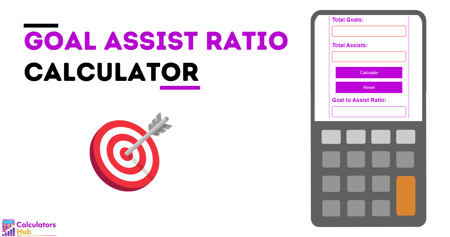 Goal Assist Ratio Calculator