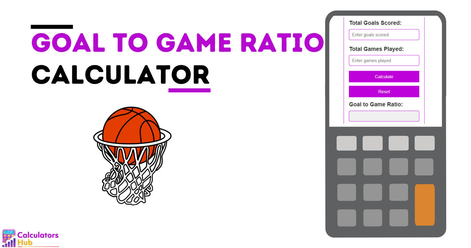 Goal to Game Ratio Calculator