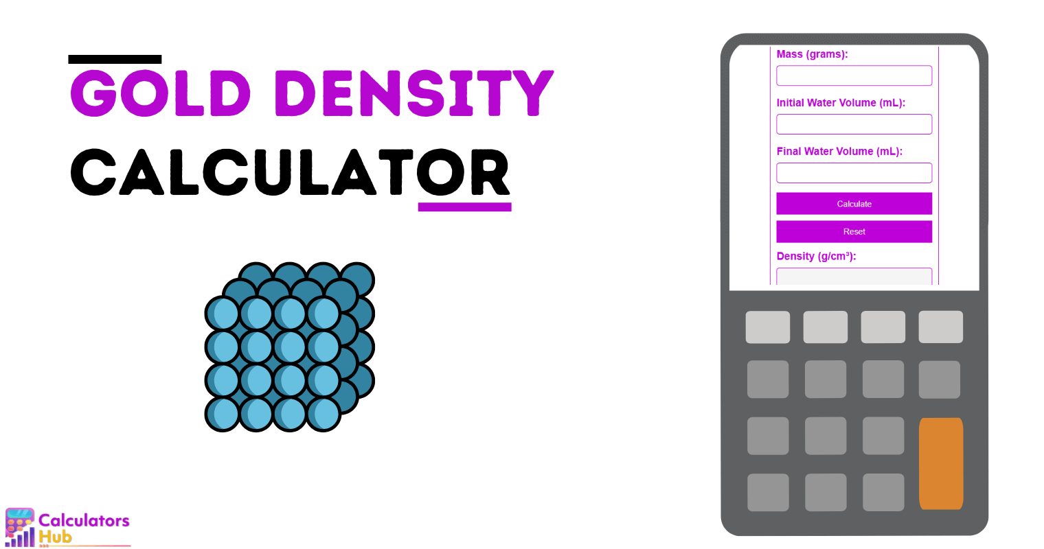 Gold Density Calculator