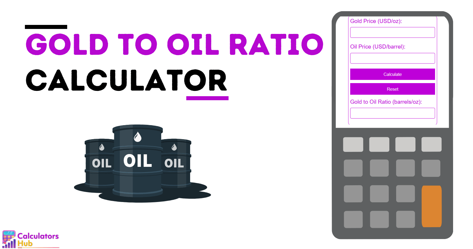 Gold To Oil Ratio Calculator