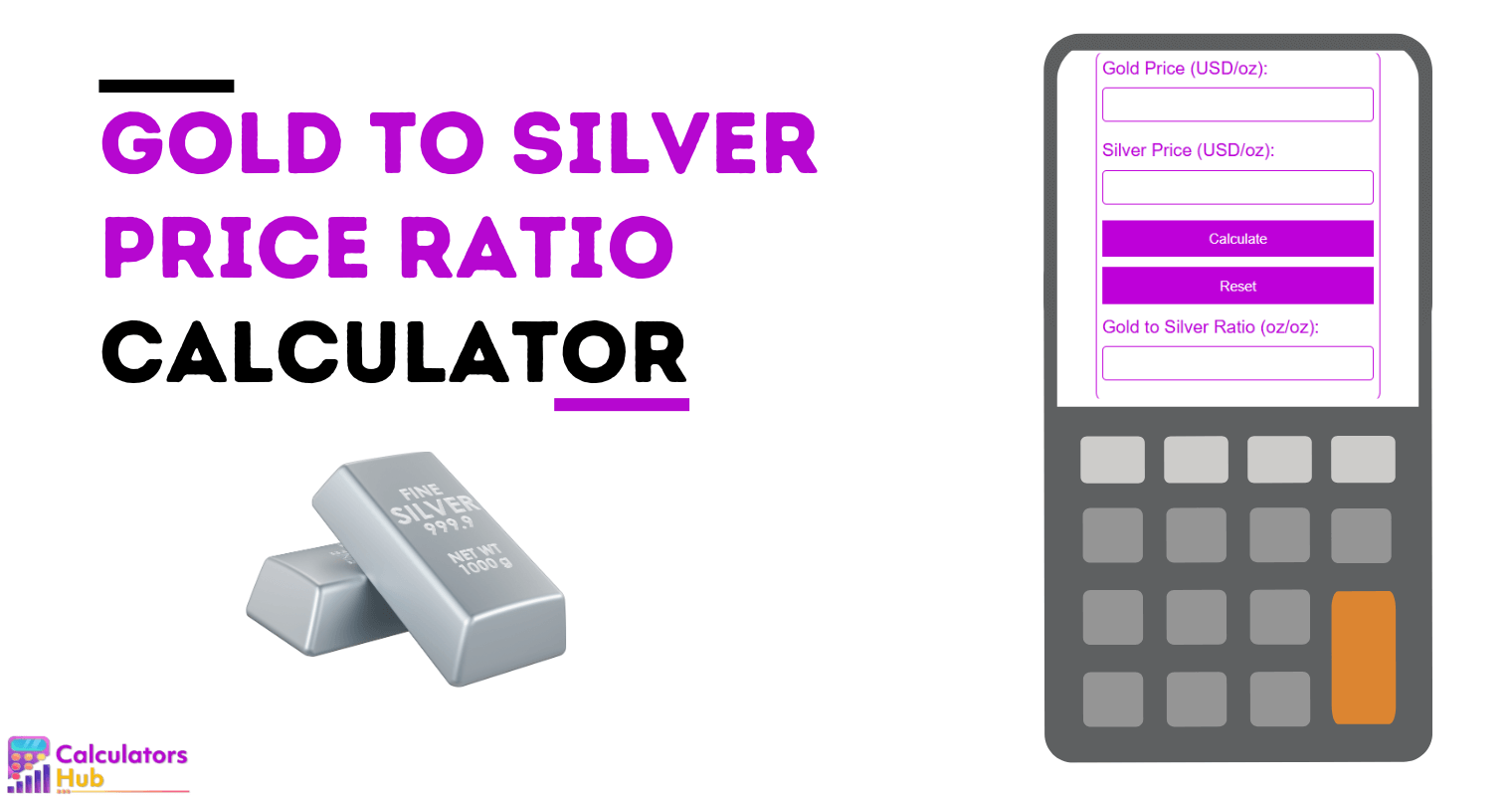 Gold to Silver Price Ratio Calculator