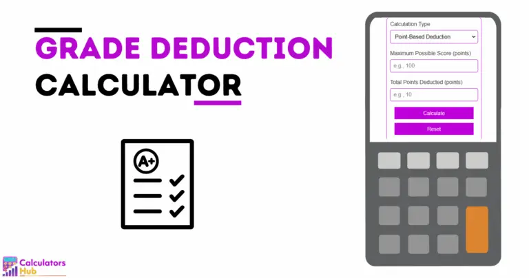 Grade Deduction Calculator