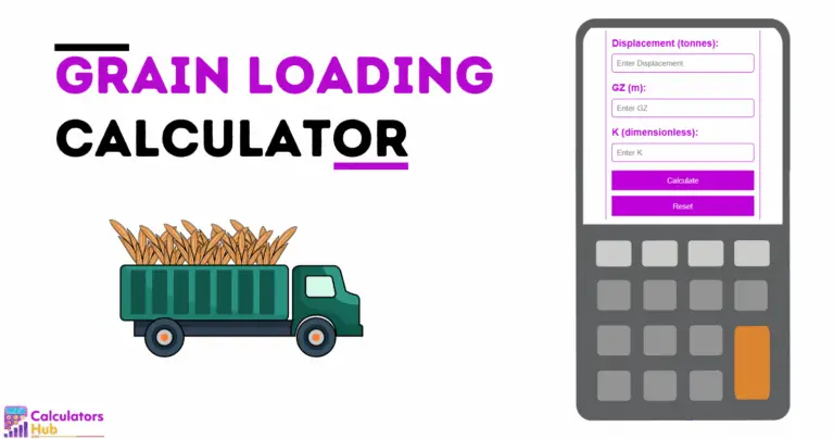 Grain Loading Calculator