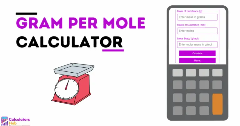 Gram Per Mole Calculator