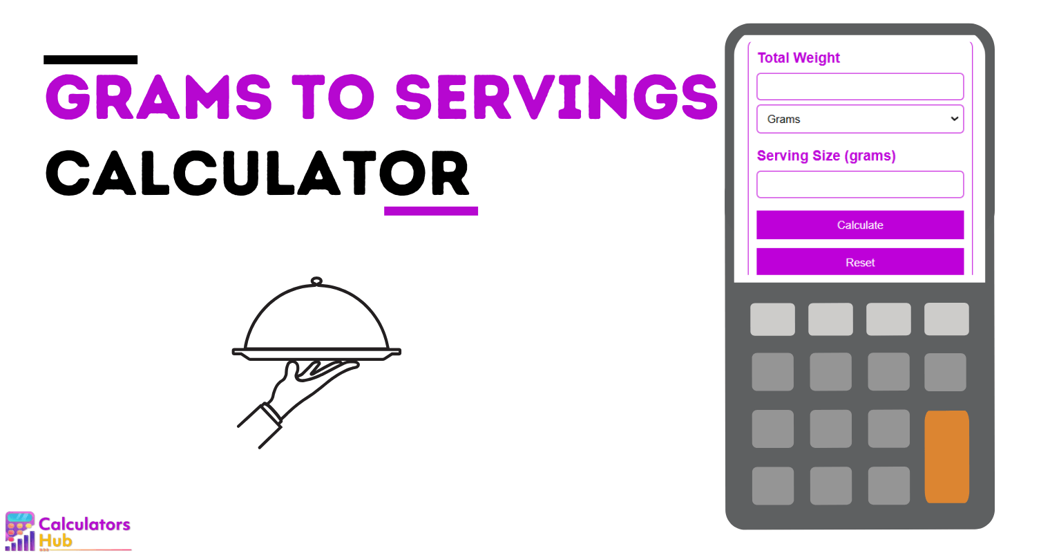 Grams To Servings Calculator