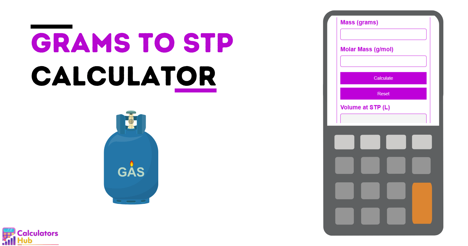 Grams To Stp Calculator