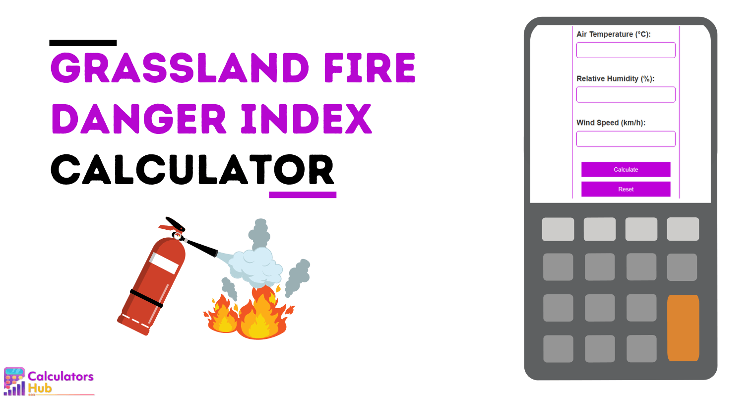 Grassland Fire Danger Index Calculator