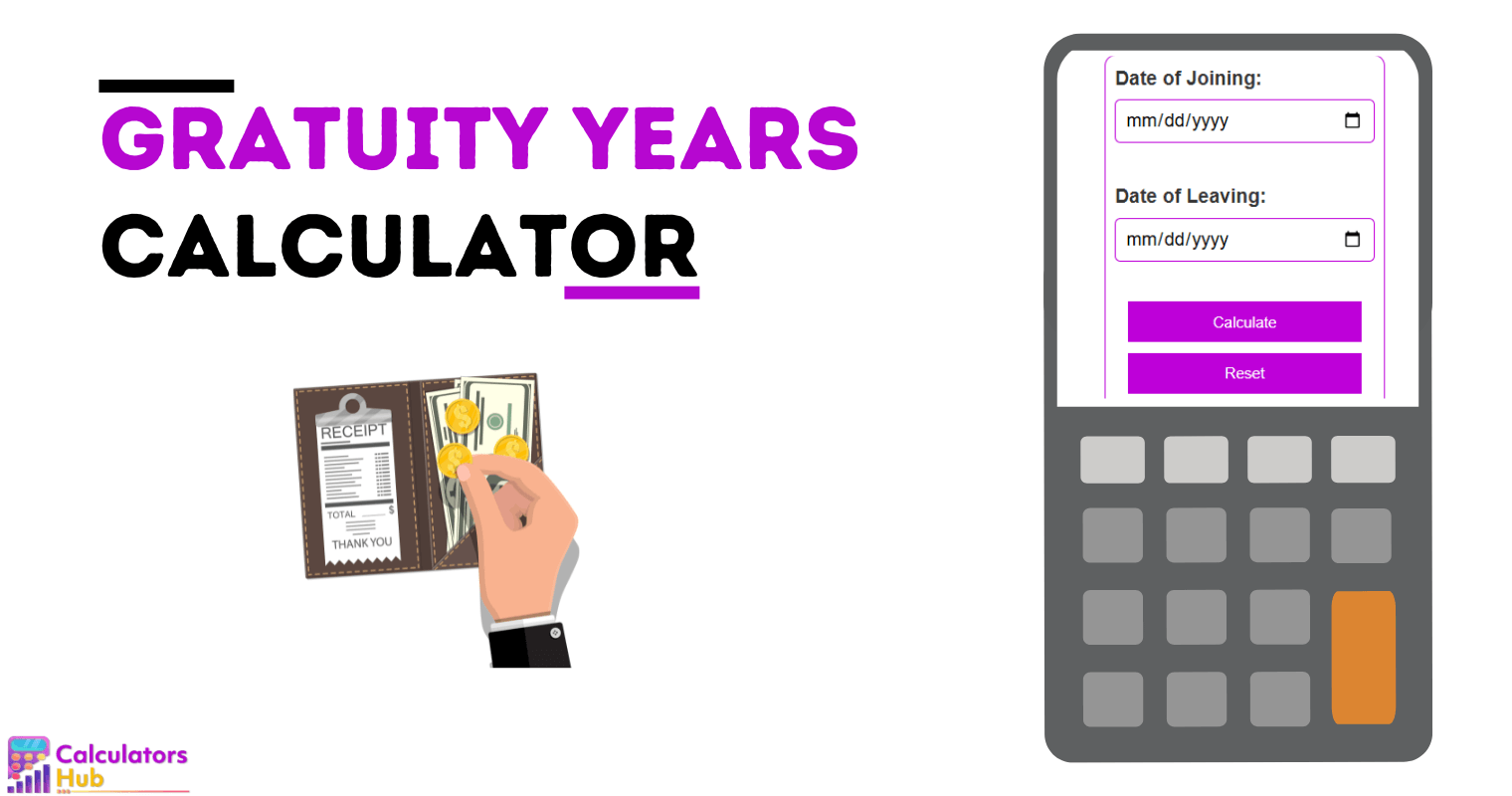Gratuity Years Calculator
