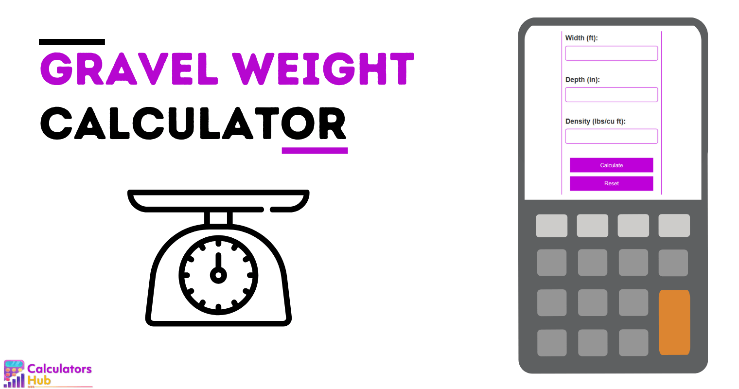 Gravel Weight Calculator