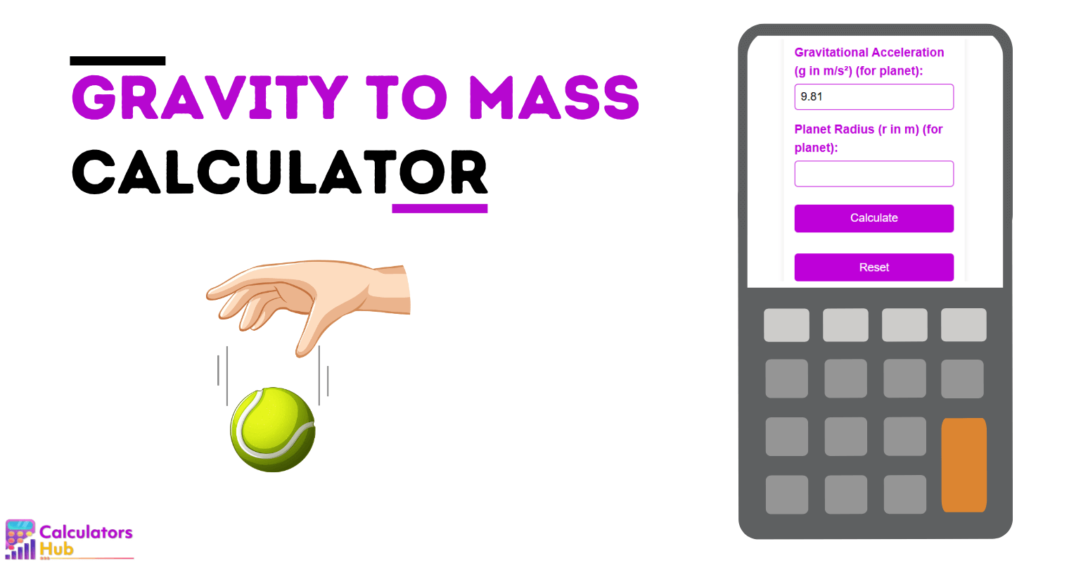 Gravity To Mass Calculator