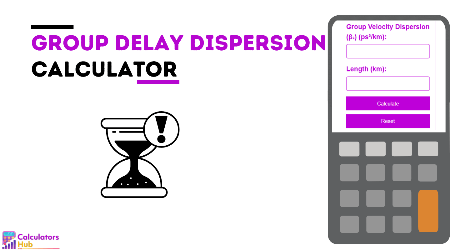 Group Delay Dispersion Calculator