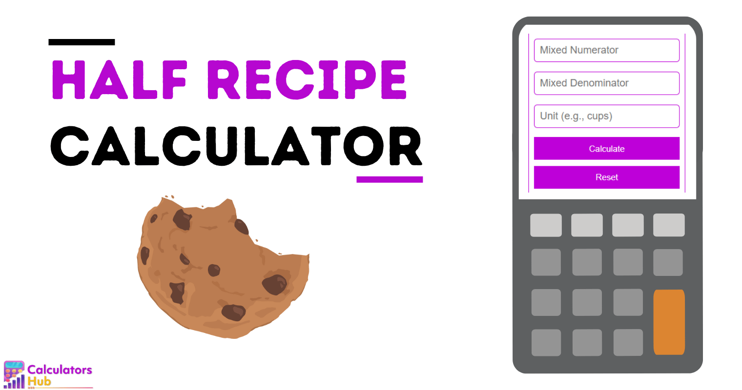 Half Recipe Calculator