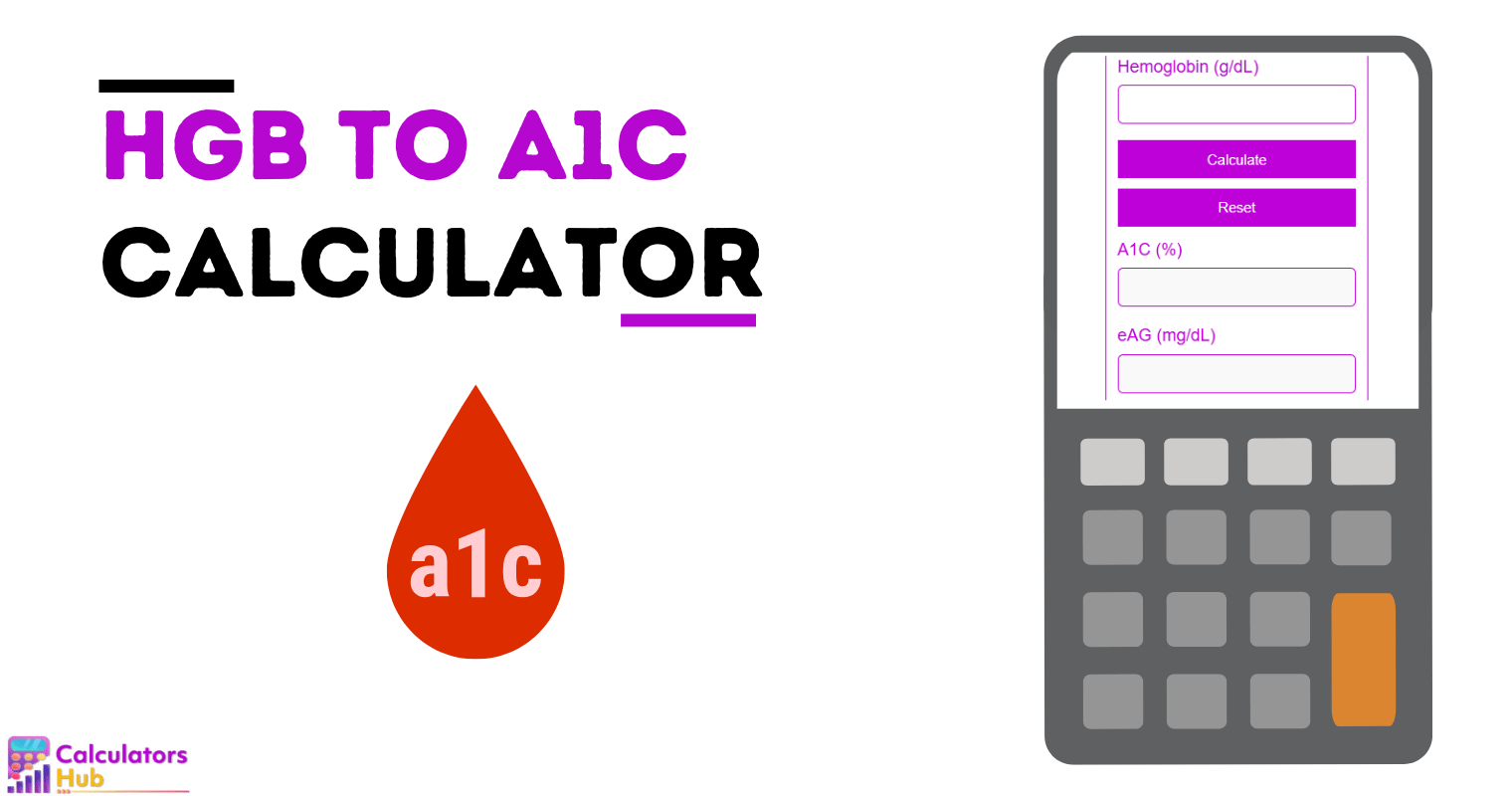 Hgb to A1C Calculator